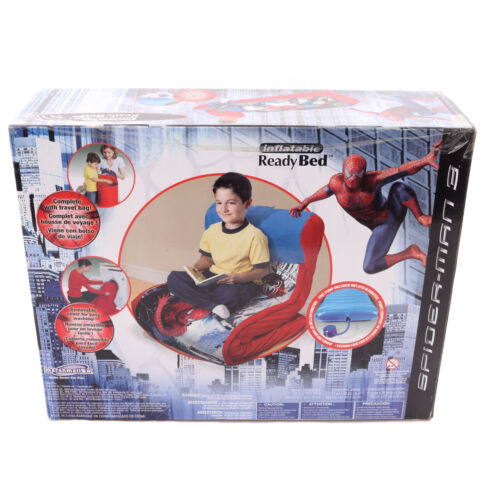 Sac de couchage neuf Spiderman enfants enfant garçon prêt EZ lit matelas gonflable - Photo 1 sur 1