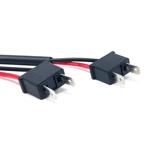 Cable de extensión H7 macho 9006 HB4 hembra enchufe arneses de cableado alta baja niebla 12" - Imagen 3 de 4