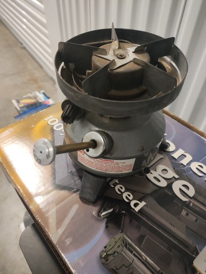 COLEMAN PEAK 1 MultiFuel Model 550B Camp Camping Backpacking Stove eBay