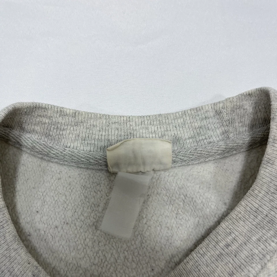 Sudadera Champion tejido inverso Michigan State MSU cuello redondo envejecida mediana Foto 4 de 4