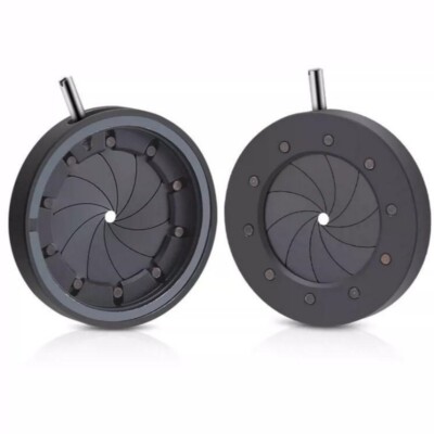 1-18mm Adjustable Manual Aperture Module Iris Diaphragm Optical Mechanical