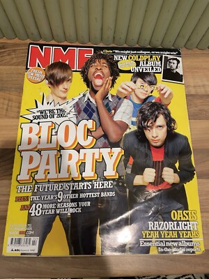 Bloc Party NME Cover Issue January 2005