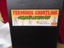 n scale halloween train sets