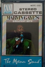 Marvin Gaye's Greatest Hits The Motown Sound Music Cassette Tape 1976 Motown