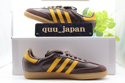 adidas gazelle silver green womens Adidas Originals Samba OG (Dark Brown/Preloved Yellow/Gum) Men's Shoes   Kick Theory