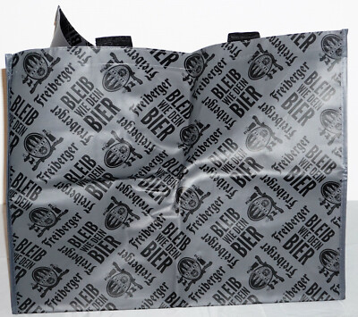 Freiberger Bier Beer Tragetasche Shopper Einkaufstasche Einkaufswagenchip NEU