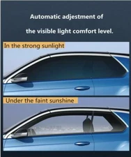 Photochromic Window Film VLT75%~20% Smart Changed Car Home Glass Tint 60inx39in