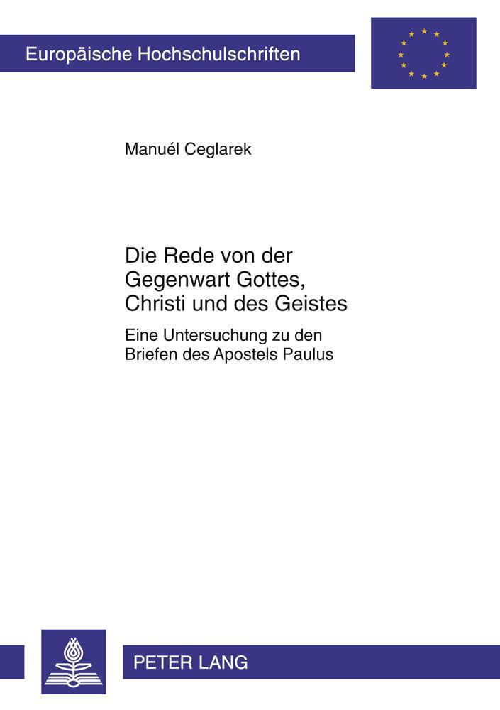 Thumbnail - Die Rede Von Der Gegenwart Gottes, Christi Und Des Geistes | Buch |
