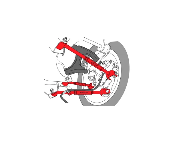 Kit de brazo de control ajustable SPC 67540 para 08-17 Honda Accord / 09-14 Acura TSX y TL Foto 3 de 3