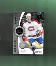 LATVIA! 2005-06 SP Game Used ROOKIE RC # 158 RAITIS IVANANS MONTREAL /999 SHARP!