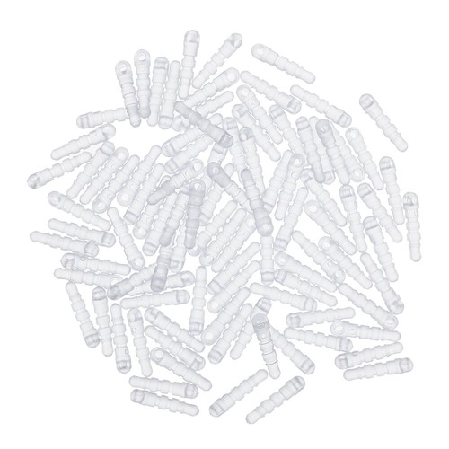 100 Pcs Headphone Jack Dust Cover Plug Clear for Baby Elimination Plugs