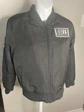 Nice NBA Chicago Bulls Kids Jacket Black Size M