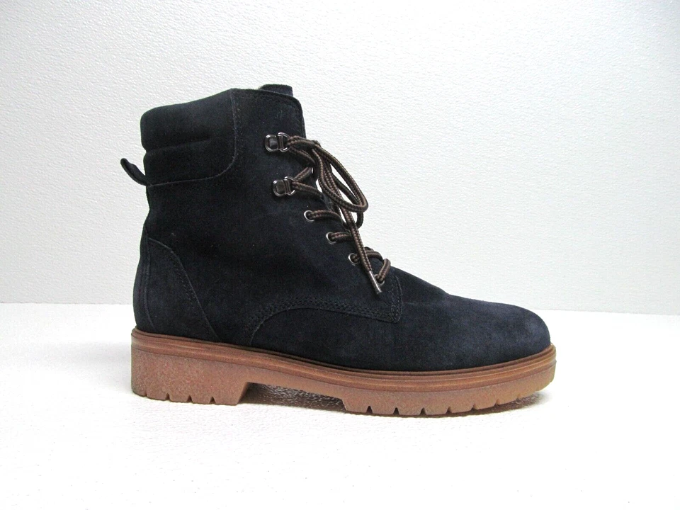 Женские сапоги Gabor замшевые кожаные на молнии на шнуровке с подкладкой зажимная подошва размер 8,5 M - Изображение 4 из 4