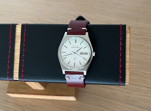 Seiko King 5856-7030 with silver dial from Japan - Imagen 4 de 10