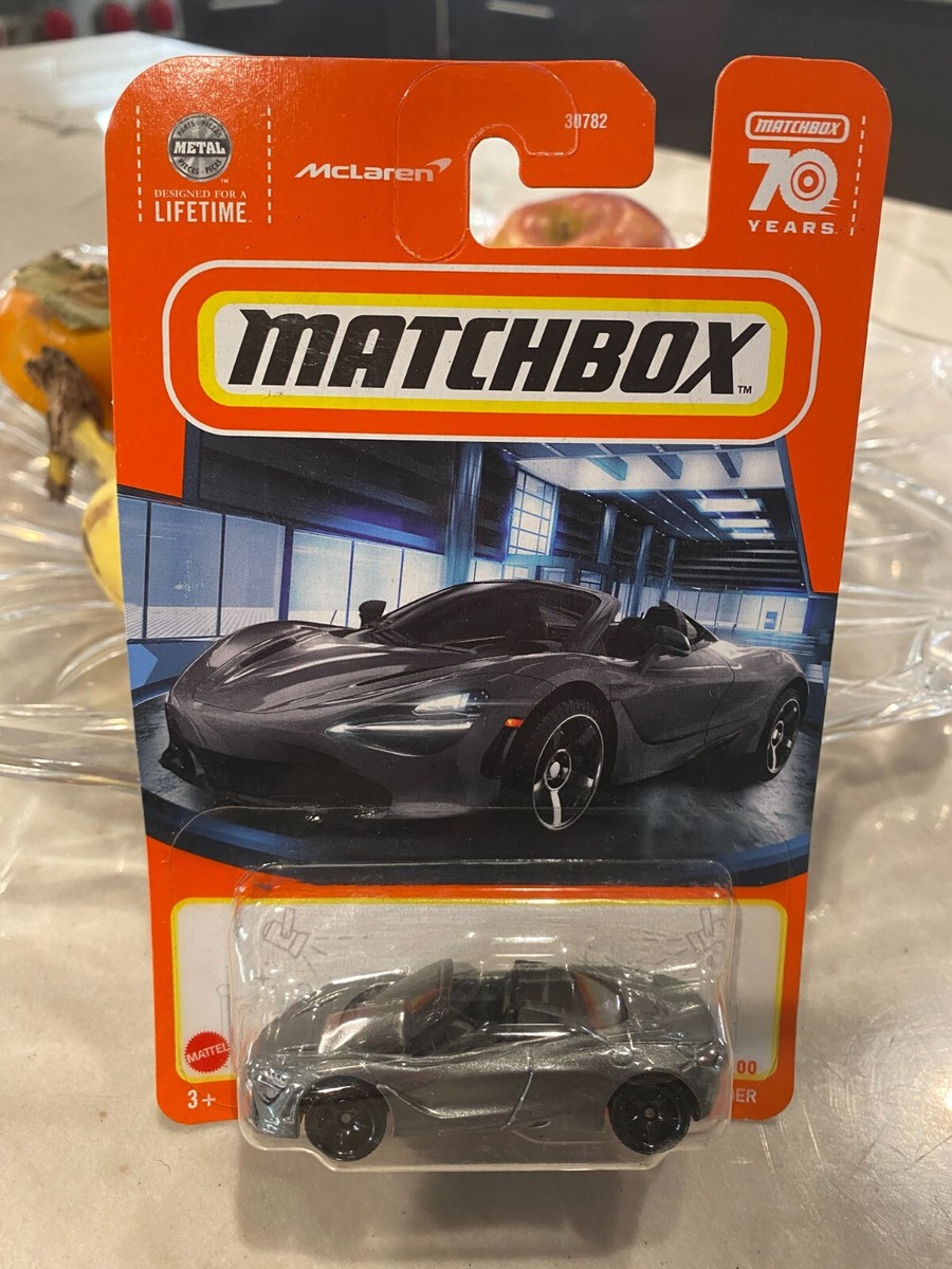 Matchbox McLaren 720S Spider Die-Cast Car – Teal, 1:64 Scale, 20/100 Series - View #9