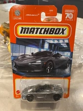 2023 MATCHBOX 2019 McLAREN 720S SPIDER MBX SHOWROOM 66/100 METALFLAKE GRAY