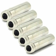 5pcs 12x40mm DIY 5.6mm TO18 Laser Diode Housing Host Case w Dot Focus Lense 