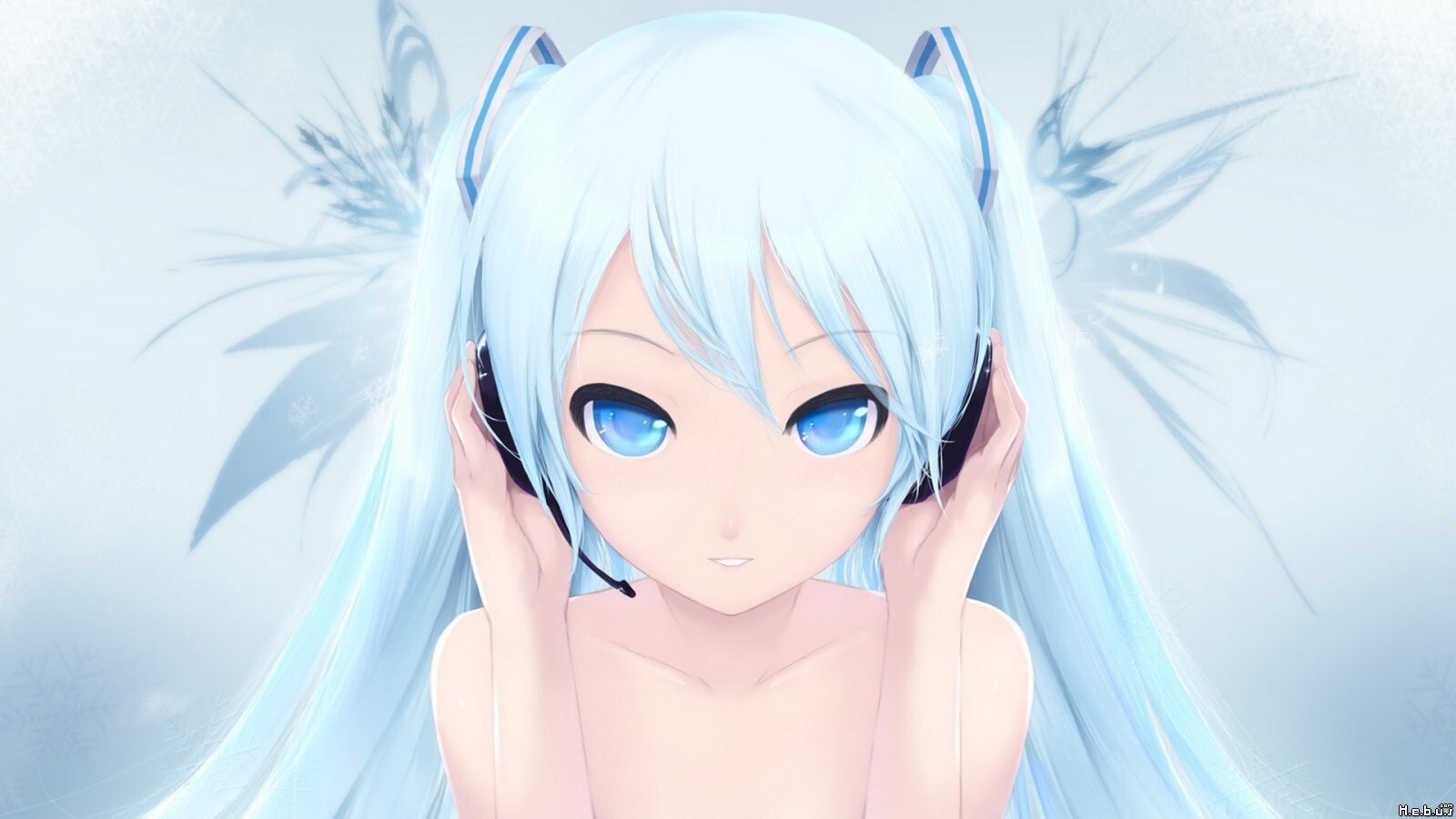 Anime Hatsune Miku Twintails Soft Shading Custom Playmat Pad
