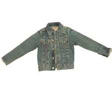 True Religion Brand Denim Jean Jacket For Kids XS
