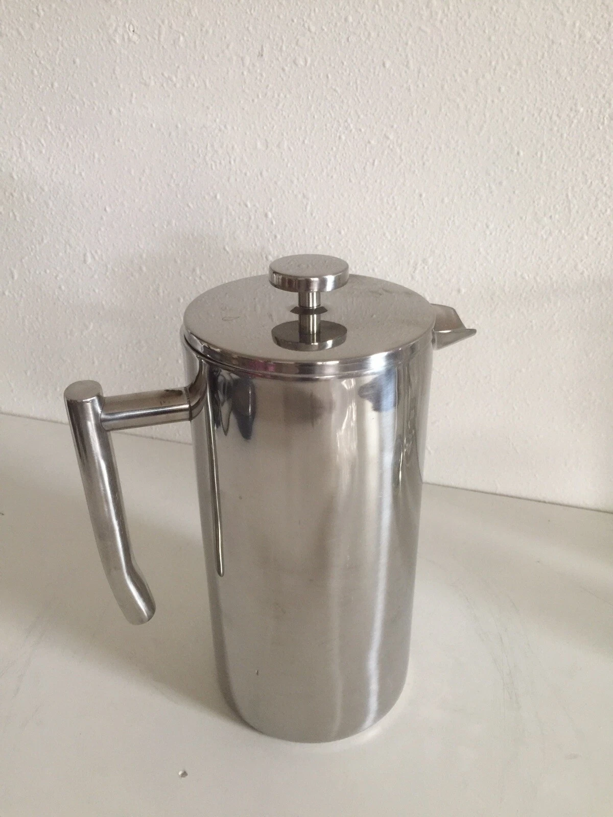 Veken French Press Double Walled Insulated 18/10 Stainless Steel EUC