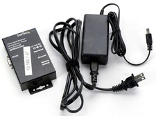 Startech 1 Port RS232 Serial Ethernet Device Server - PoE Power Over Ethernet