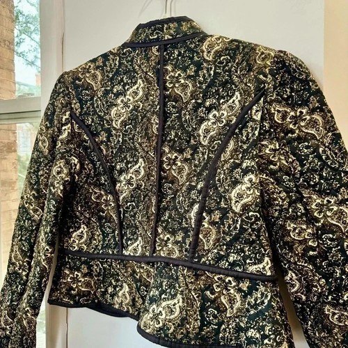 New Free People Zoey Jacket Quilted Black Sz Medium - Picture 8 of 12