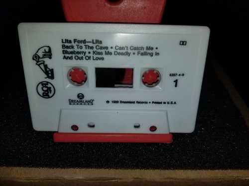 Lita by Lita Ford 1988 (CassetteTape) 📼 Featuring Ozzy Osbourne RCA Records VGC - Picture 4 of 9