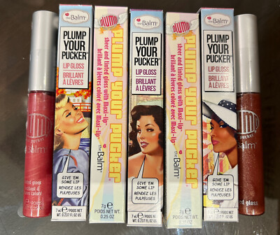 The Balm Plump Your Pucker Lip Gloss by The Balm Cosmetics, Choose Your Shade