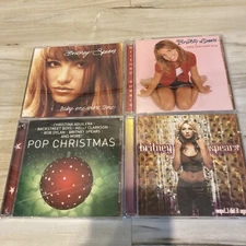 BRITNEY SPEARS  4 CD LOT Baby One More Time Oops I Did It Again Pop Christmas