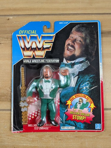 WWF Action Figure Hasbro Million Dollar Man Ted Di...