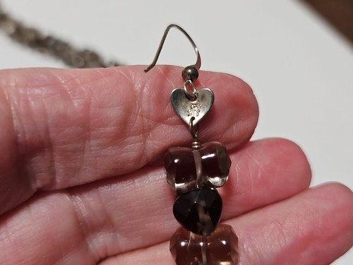 Jay King DTR DRT Sterling Silver Smoky Quartz Bead Necklace Bracelet Earrings - Picture 14 of 14
