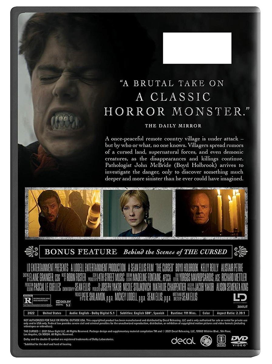 The Cursed (DVD) May/10/2022 843501038413| eBay