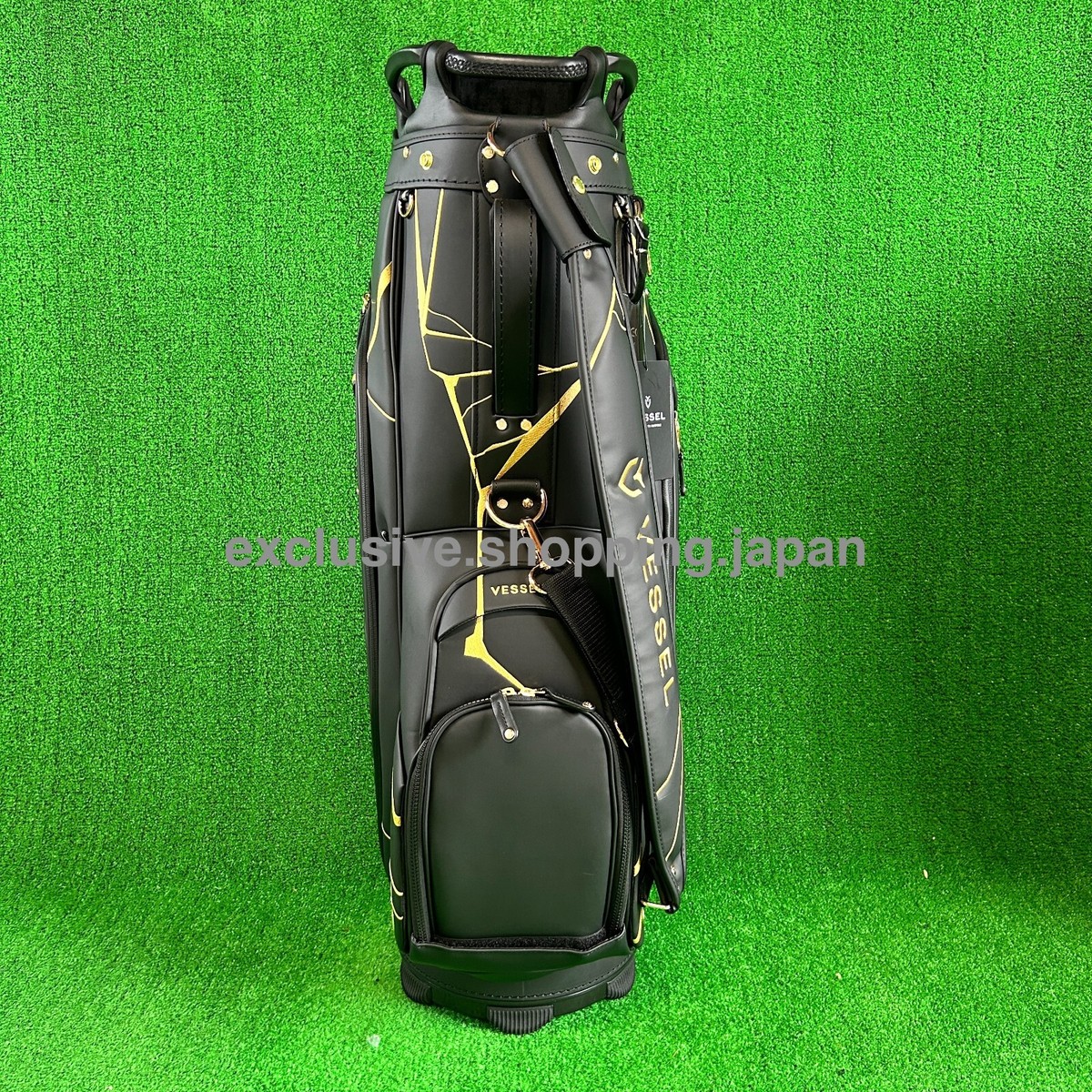 VESSEL Golf LUX 7 JP 2.0 Cart Bag Japan Exclusive 9 x 47in 7-way