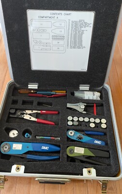 DMC 985 (Daniels manufacturing corporation) CL600 Challenger, Crimp Tools