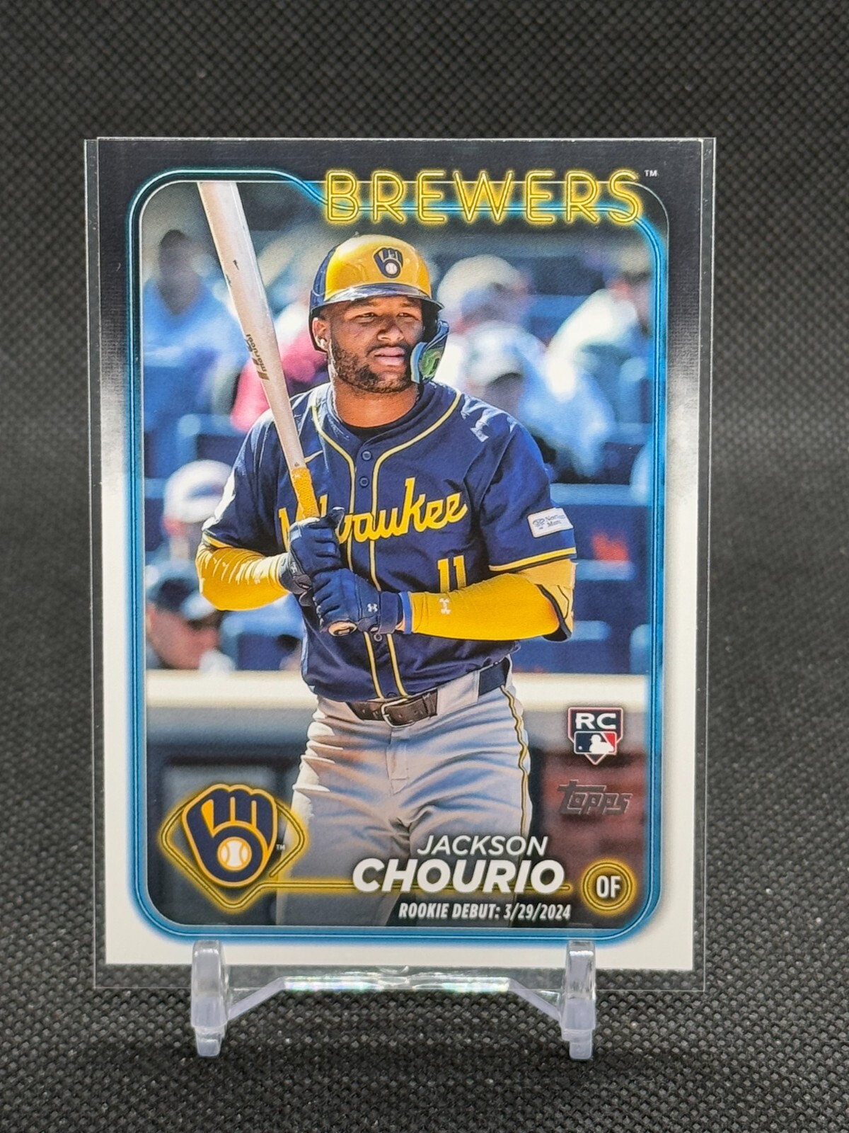 2024 Topps Update Jackson Chourio ROOKIE #US155 - Milwaukee Brewers