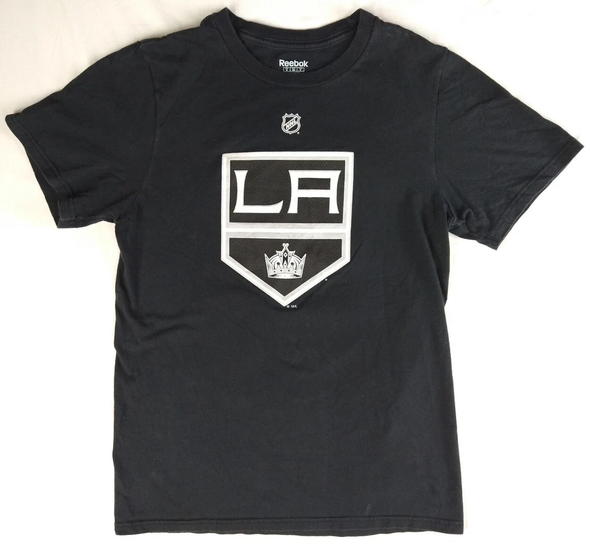 Reebok Los Angeles Kings Anze Kopitar Graphic T Shirt Mens Size S Small Black
