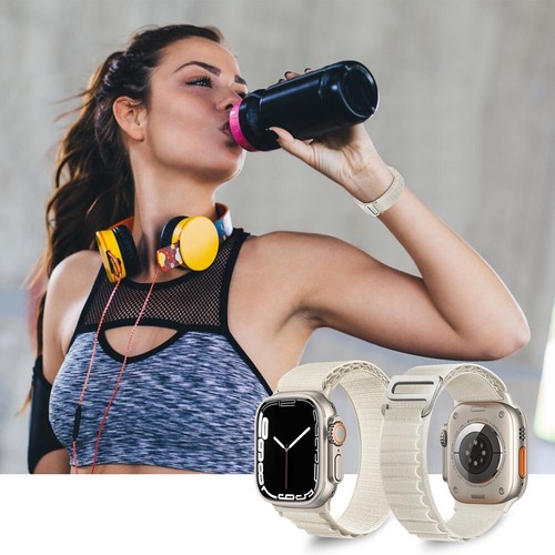 Alpine Loop Nylon Watch Band For Apple Watch Ultra 8/7/6/SE/5/4 44/45/49mm Strap - Picture 10 of 62
