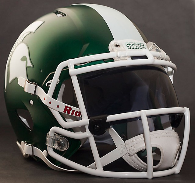 MICHIGAN STATE SPARTANS Gameday REPLICA Football Helmet w/ OAKLEY Eye