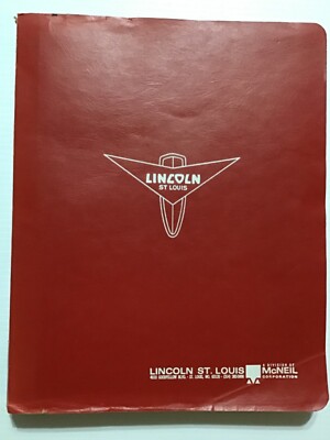 Vintage 1960s Lincoln St Louis Kleenseal Catalogs plus Bulletins, Rare Find