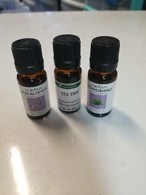 Asst Essential Oils - 100% Pure Set Of 3 New