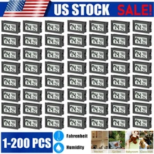 Digital LCD Indoor Outdoor Thermometer Hygrometer Temperature Humidity Meter Lot