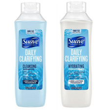 kit Suave Daily Clarifying Cleansing Shampoo and Conditioner 22.5 Oz Each