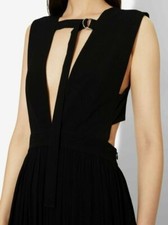 Proenza Schouler Black Maxi Formal Dress Gown New With Tags Size 0 
