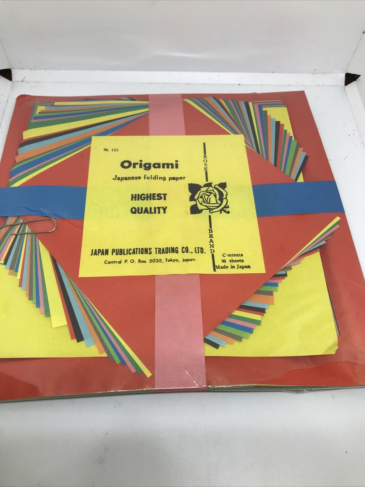 Japanese Origami Folding Paper 90 Sheets Japan Publications Trading Made Japan