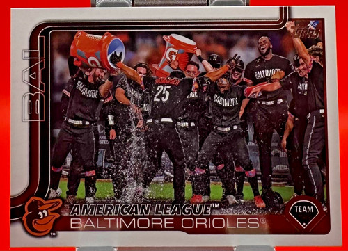 2025 Topps #170 Baltimore Orioles | Baseball Card