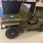 GI Joe Jeep Vintage  7000  with  Trailer