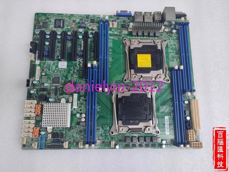 1pcs is Used as ultramicro X10DRL-i E5-2600 V3 V4 DDR4 10 x SATA3