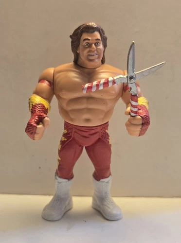 WWF WWE PROTOTYPE CUSTOM SERIES 9 HASBRO MEGA MANIACS BRUTUS BEEFCAKE FIGURE 