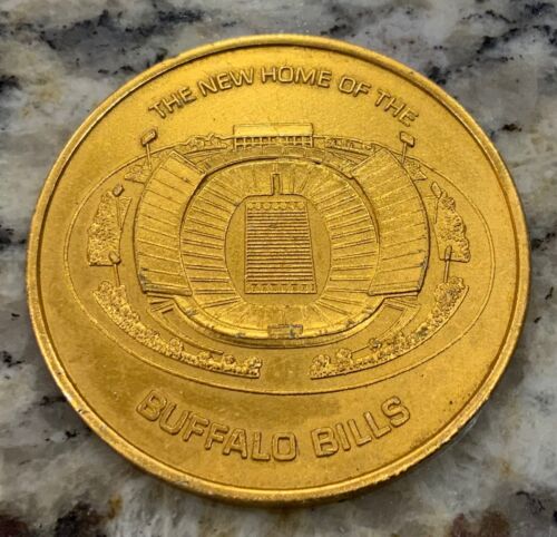 Buffalo Bills vs Redskins Coin August 17, 1973 Inaugural Game Token Rich Stadium