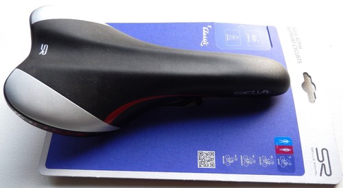 Selle Active Rush Kevlar - Cuir - Couleurs Grise, Rouge, Verte - NEUVE